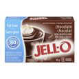 Jell-O, Fat free chocolate instant pudding, 40 g