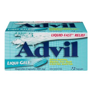 Advil Liqui-Gels200 mg 72 Capules