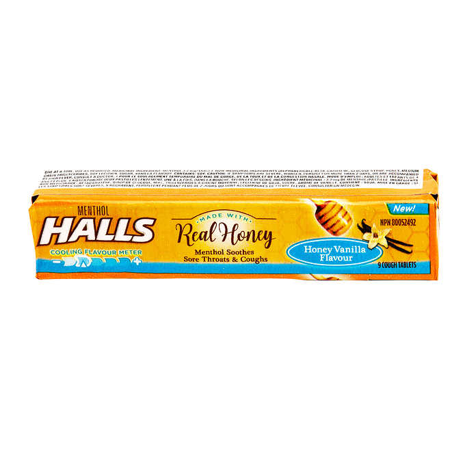 Halls Honey Vanilla