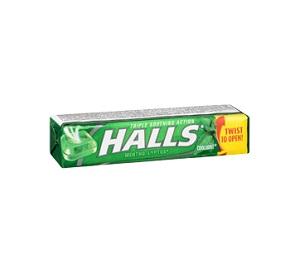 Halls Cough Drops, Mint Flav. (Canada)