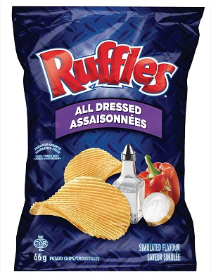Lays All Dressed Potato Chips 66g