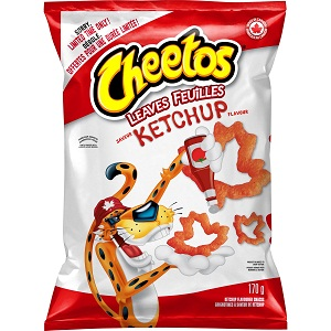 Cheetos Leaves Feuilles Ketchup170G