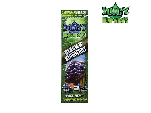 JUICY HEMP WRAPS Black N Blueberry