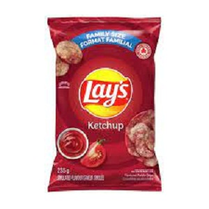 LAY'S, Ketchup Flavoured Chips, Value Pack, 235 g