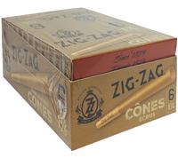 [Imperial] CTN-Zig Zag Unbleached Cone 1-1/4