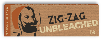 Zig Zag Unbleached 1 1/4 Booklets