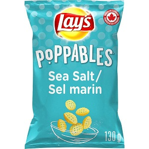 LAY'S, Sea Salt and Vinegar Chips, 130 g