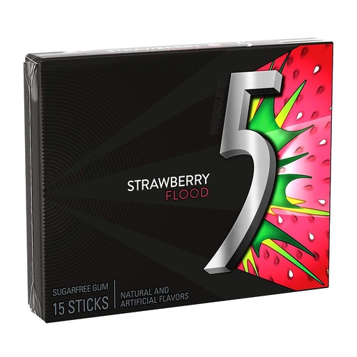 5 Gum strawberry