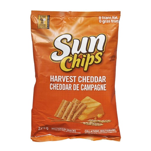 Sun Chips Multi Grains Harvest Cheddar 225g