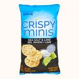 Crispy Minis Sea Salt & Lime Flavour Rice Chips, 100g
