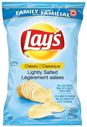 Lay's Classic Lightly Salted Chips, 165g